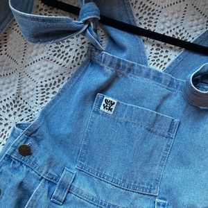 Lucy and Yak denim Dungarees